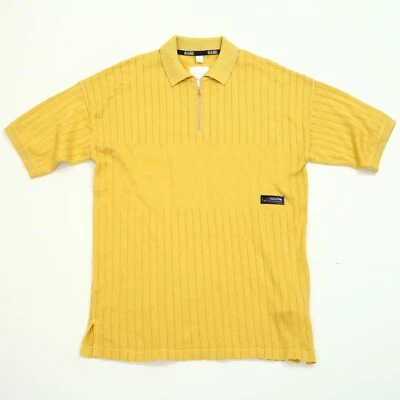 Camiseta Polo Napapijri Sólida Para Hombre Manga Corta Cuello Algodón Amarillo M 255906 Foto 1 de 4