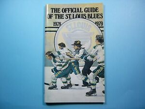 1978/79 ST. LOUIS BLUES NHL FACT BOOK MEDIA GUIDE YEARBOOK BERNIE FEDERKO NICE!!