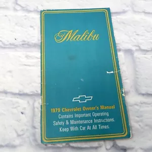 1979 Chevrolet Malibu Owners Manual Chevy e1 - Picture 1 of 3