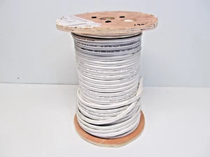 GENESIS 195ft RG59/u 20/1 18/2 zip Coax Siamese Cable CCTV+2c Sun Res CL3 75c - Picture 1 of 4