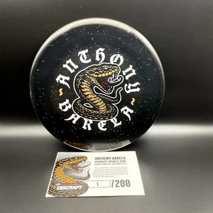Anthony Barela Midnight Sparkle Zone AB Discraft Putt Approach Disc RARE COA #1 - Picture 1 of 10