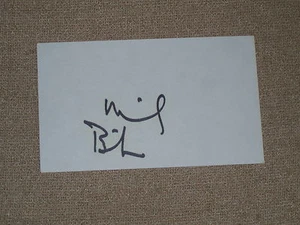 Michael Biehn from "TERMINATOR & ABYSS "  Signature on 3x5 card.. - Picture 1 of 1