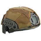 New COYOTE BROWN FAST MARITIME HELMET COVER w/ COUNTERWEIGHT POUCH HYBRID MESH