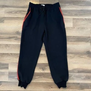 Aritzia Wilfred Black/Red Jogger Pants Size XS - Picture 1 of 6