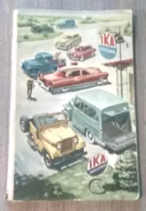 1960 DE COLECCIÓN RARO IKA INDUSTRIAS KAISER ARGENTINA ROAD ATLAS GUÍA MANUAL DEL PROPIETARIO - Imagen 1 de 8