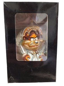 Radko Warner Bros 1995 Taz Angel #2884 Devil Glass Christmas Ornament With Box - Picture 1 of 11
