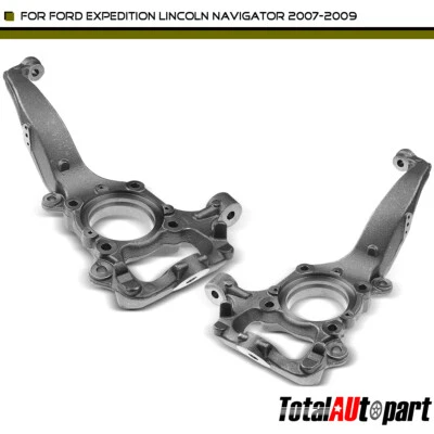 2x Front Steering Knuckle for Ford Expedition 2007-2009 F-150 Lincoln Navigator - Image 1 of 4