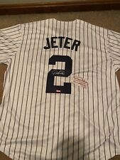 Derek Jeter Autographed New York Yankees Jersey, COA, With Sports illustrated