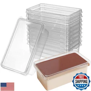UPKOCH Clear Cake Holder, 10pcs Clear Cake Box, Transparent Bakery Food Boxes - Picture 1 of 5