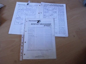Body Repair Manual Bentley Mulsanne - Ultra rare Thatcham Mira Manual - Picture 1 of 2