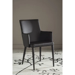 SAFAVIEH Summerset Arm Chair | Brown | - Picture 1 of 6