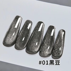 Burst Flash Crystal Stone Glass Beads Cat Eye Nail Polish Gel Phototherapy Gel - Picture 1 of 32
