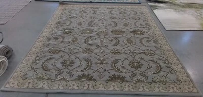 BEIGE GREY 8'-0" x 10'-0" Broken Thread Rug, Reduced Price 1172776206 HG869A-810 - Image 1 of 4