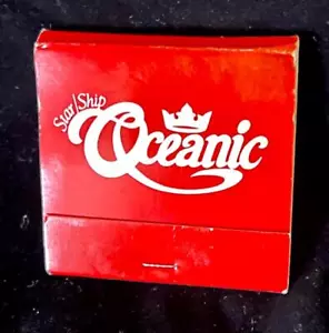 Libro di fiammiferi vintage Oceanic Premier Walt Disney World Cruise Line mai usato - Foto 1 di 3