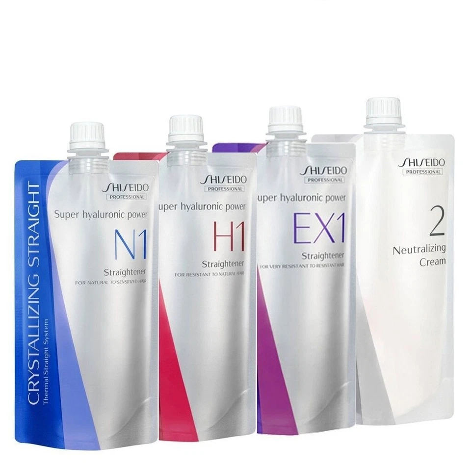 Shiseido Straightening Cream Hair Straightener + Neutralizing N /EX /H Set AD8 - image 1 of 1
