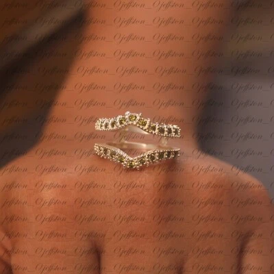 1 Ct Round Cut Green Tourmaline 14K White Gold Over Guard Enhancer Milgrain Ring - Изображение 1 из 4