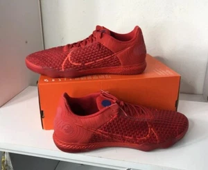 Sz 12 Men Nike React Gato IC Indoor Soccer RARE Triple Red CT0550-600 - Picture 1 of 8