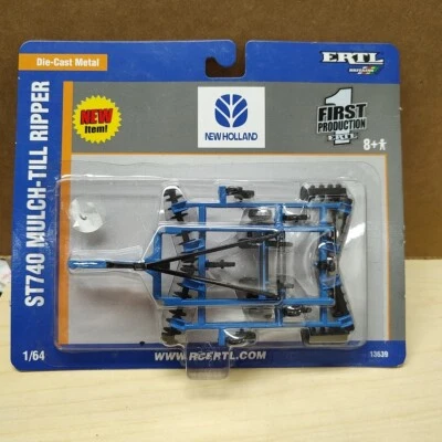 Ertl Britains 1/64 New Holland ST740 Mulch-Till Ripper #13639 1st Production NIP - Image 1 of 3