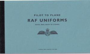 GB SG DX42 PILOT TO PLANE RAF UNIFORMS PRESTIGE BOOKLET POST OFFICE FRESH