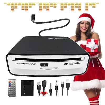 BRANDED USB CD Player for Car with Upgraded Extra Accessories External Portable Car C.