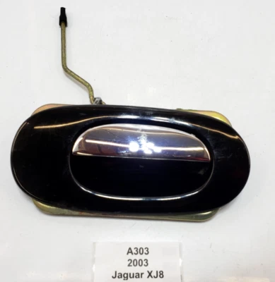 ✅ Manija de puerta exterior trasera derecha pasajero Jaguar XJ8 XJR 95-06 OEM negra Foto 1 de 4