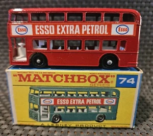 Matchbox Lesney #74B Daimler Bus, Red Version, Boxed - Picture 1 of 6