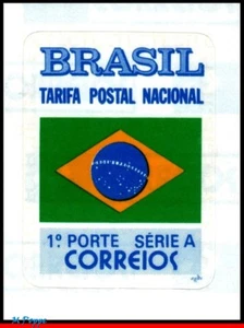 2407 BRAZIL 1993 NATIONAL FLAG, MI# 2522, FLAGS, RHM 695, SELF-ADHESIVE MNH - Picture 1 of 2