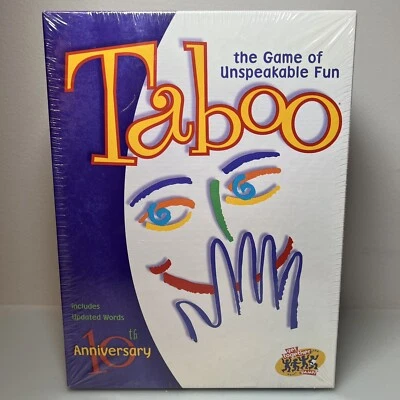 HASBRO TABOO THE GAME OF UNSPEAKABLE FUN NEW SEALED - Image 1 of 4