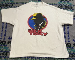vintage 90’s dick tracy disney t shirt one size USA - Picture 1 of 4