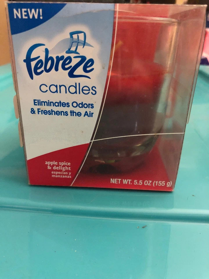 RED DE VELAS FEBREZE APPLE SPICE & DELIGHT EDICIÓN LIMITADA WT. 5,5 OZ NUEVO Foto 1 de 1
