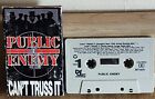 Public Enemy Can't Truss It CASSETTE Tape Single 1991 Def Jam 38T 73870 RARE OOP