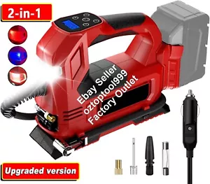 150PSI Cordless Tyre Inflator Pump Car Air Compressor For Milwaukee 18V Battery - Picture 1 of 11