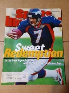 Sports Illustrated Magazine-February 2, 1998-Super Bowl-John Elway - Picture 1 of 2