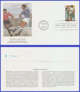 USA4 #2835 U/A FLEETWOOD FDC   Football Soccer Trapping Maneuver - Picture 1 of 1