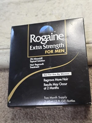 Rogaine Extra Strength para homens novo estoque antigo expirado - Imagem 1 de 4