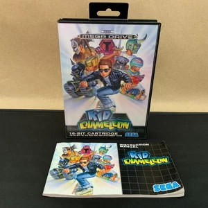 Sega Megadrive Spiel Kid Chameleon Handbuch und Box nur 1992 (ohne Cartridge) - Bild 1 von 4