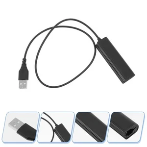 USB Adapter for Headphones Plastic Cable Crystal to Office Headset - Picture 1 of 12