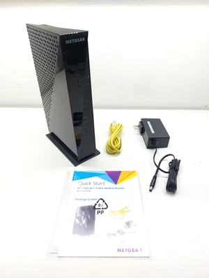 Netgear AC1750 WiFi Cable Modem Router C6300 DOCSIS 3.0 - Image 1 of 4