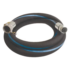 CONTINENTAL RSG200-10CN-G Water Hose,2" ID x 10 ft.,Black 55CG94 - Picture 1 of 1