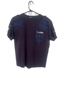 True Legend T-shirt True Fashion TL Army | Size XL EUC short sleeve Blue. l3 - Picture 1 of 9