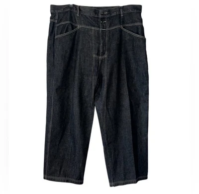 Marithé Francois Girbaud Men's Black Jeans w/5 Pockets Zip Button Front-42 Waist - Image 1 of 4