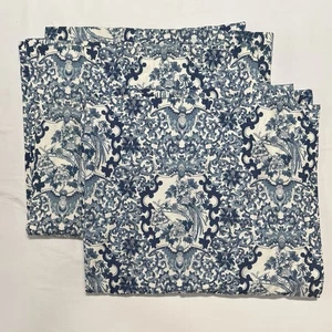 Maßgefertigtes PAAR Ralph Lauren Vorhänge Gardinen Porzellan-Tamarinde blau weiß 40x73" - Bild 1 von 6