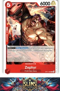 OnePiece TCG - Zephyr Near Mint or Better B2G1 - Bild 1 von 2