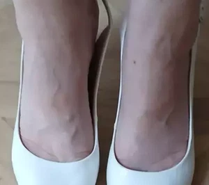 Womens Sling Back Heels X2 One Damaged - Picture 1 of 7