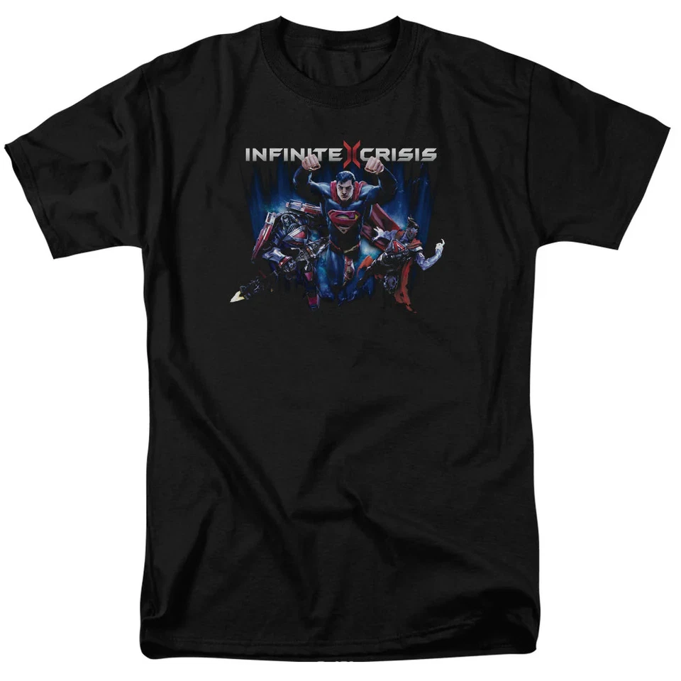 Infinite Crisis Ic Super Mens T Shirt Black - Image 1 of 1