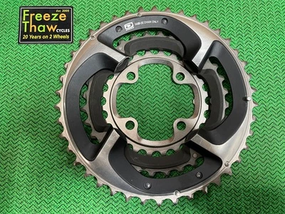 Corone Shimano XTR M980; 42x32x24t Dyna-Sys SG-X, 3x10 velocità, NOS - Immagine 1 di 4