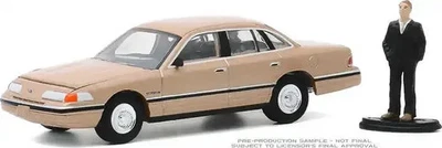 1:64 1992 Ford Crown Victoria LX With Wan In Suit Toy Car Model For Diecast Car  - Image 1 of 4