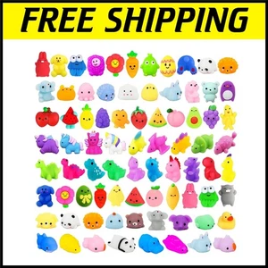 Mini squishies mignons - 200 pièces jouets fidget assortis pour prix de classe et cadeaux - Photo 1 sur 9