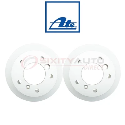 2 pc ATE Rear Disc Brake Rotor for 2009-2013 Mercedes-Benz G550 - Braking um Foto 1 de 4