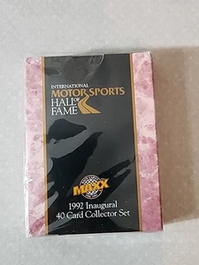 1992 Sealed Maxx Motorsports Hall of Fame Inaugural Trading 40 Card Set Racing  - Picture 1 of 6